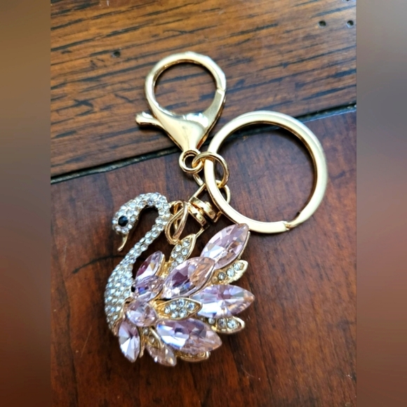 unb Handbags - Bag Charm of a Swan